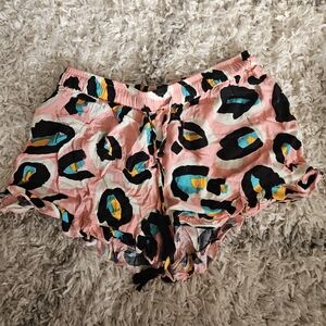 Peter Alexander Pink Leopard Print PJ Shorts